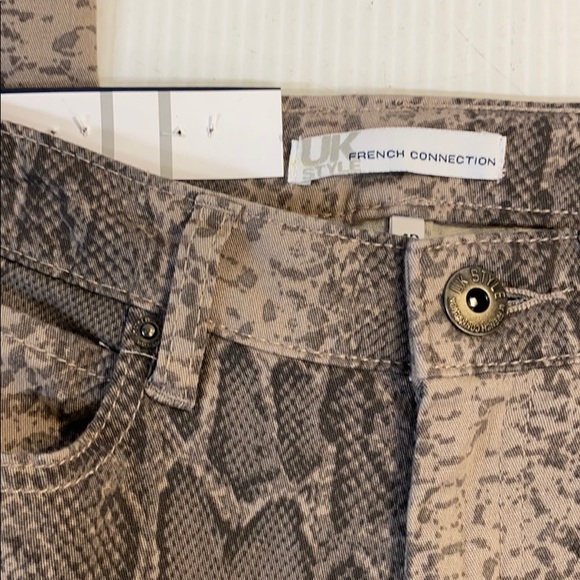 New French Connection Python Chic Skinny pants - Picture 3 of 8